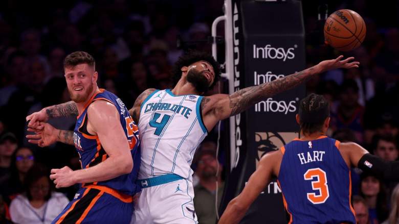 Nick Richards against ex-Knicks' Isaiah Hartenstein