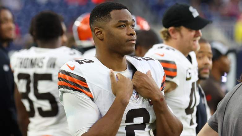 Browns receiver Amari Cooper is seeking an extension.