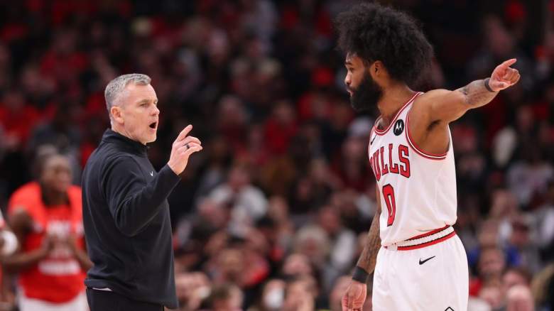 Billy Donovan, Coby White Chicago Bulls