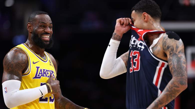 Kyle Kuzma is rumored to be a trade target of the Lakers.