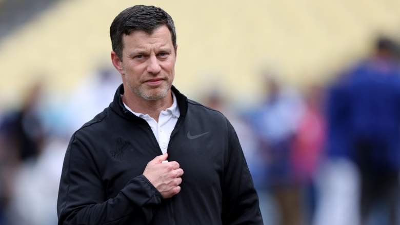 Dodgers GM Andrew Friedman is geared up for the MLB draft.