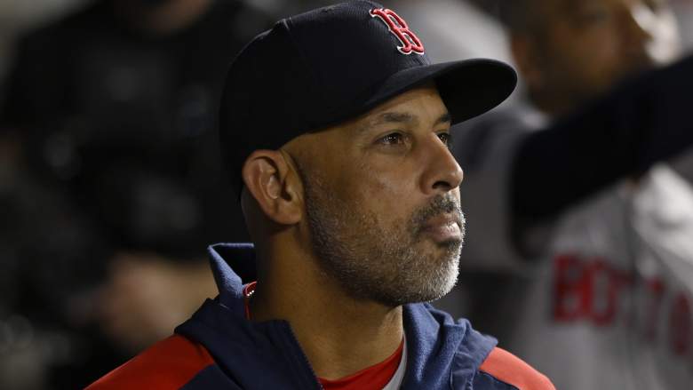 Red Sox manager Alex Cora