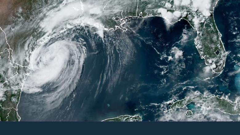 The National Hurricane Center shows Beryl's location on Sunday afternoon. A meteorologist's video about Beryl has gone viral.