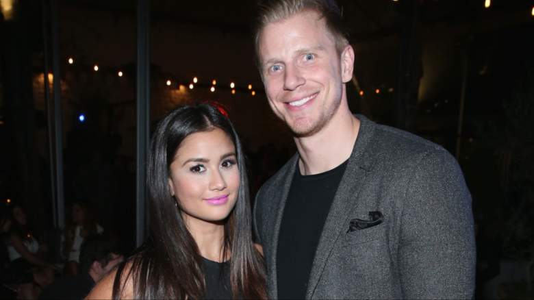 Catherine Giudici and Sean Lowe.