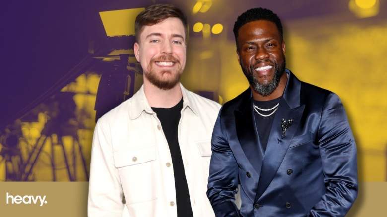 As "Beast Games" begins filming, rumors are circulating about a MrBeast and Kevin Hart collaboration.
