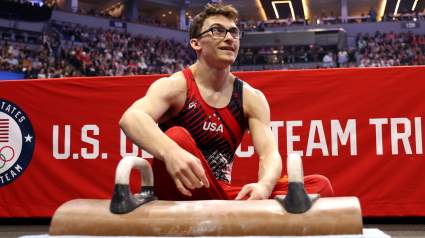 Stephen Nedoroscik’s Girlfriend Sends Two-Word Reaction to Paris Olympics Performance
