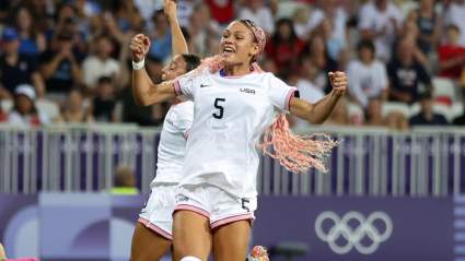 Trinity Rodman, Daughter of Dennis Rodman, Scores ‘Unreal’ Goal at Paris Olympics
