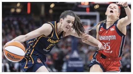 Viral Video Shows Indiana Fever Star Caitlin Clark Shoving Another Player