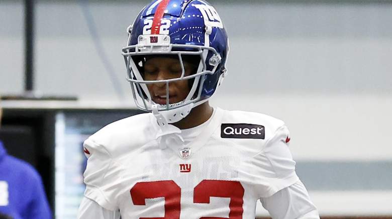 Giants rookie Dru Phillips.