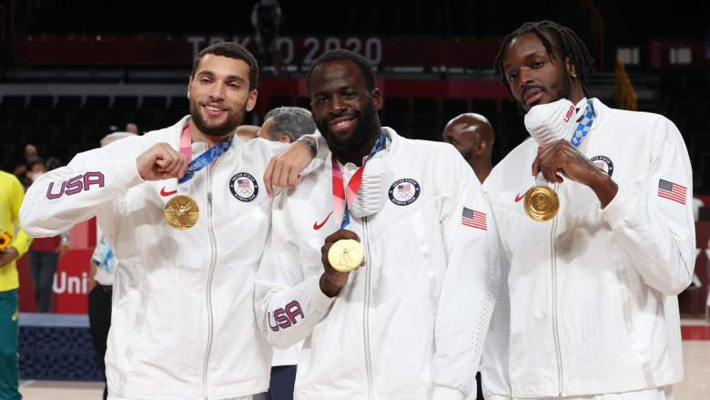 Zach Lavine, Draymond Green, and Jerami Grant