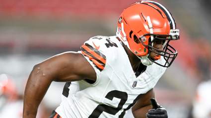 Browns Get Good News on Nick Chubb’s Week 1 Status