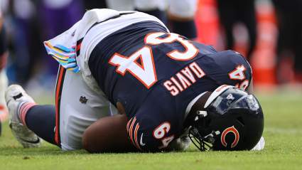 Bears Give Concerning Update About Nate Davis’ Injury Setback