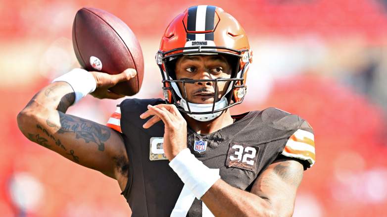 The Browns are unsure when Deshaun Watson will play in the preseason.