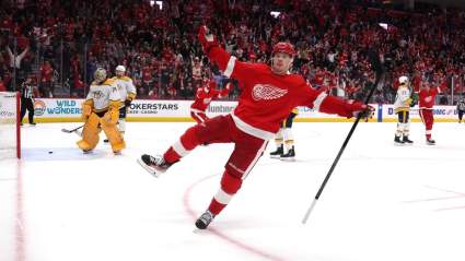 Trade Pitch Sees Red Wings Dealing Star RFA Forward to Vegas in Blockbuster