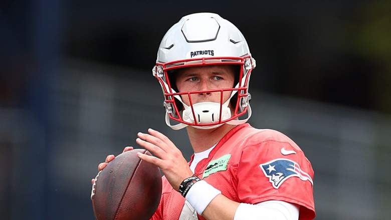 Patriots QB Bailey Zappe