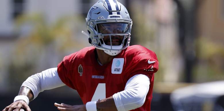 Potential Raiders quarterback Dak Prescott