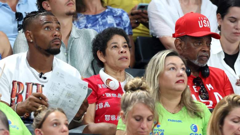 Simone Biles' husband and foster parents