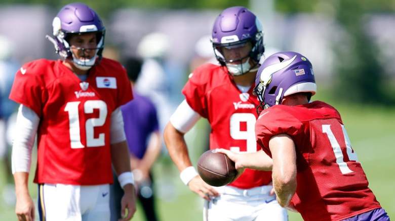 Nick Mullens, J.J. McCarthy, Sam Darnold, Minnesota Vikings