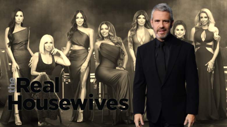 RHONJ cast and Andy Cohen.