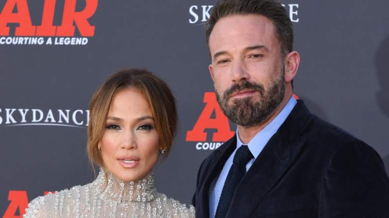 Jennifer Lopez and Ben Affleck.