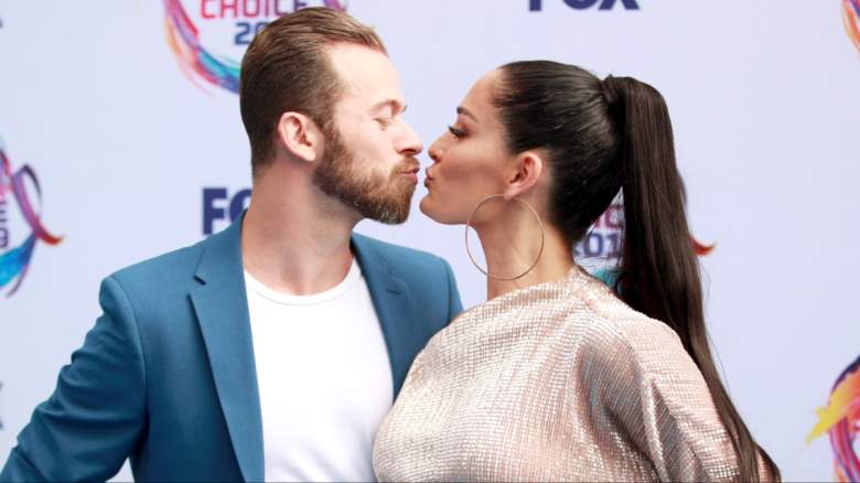 Artem Chigvintsev and Nikki Bella.