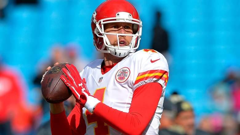 NFL QB Nick Foles with Chiefs.