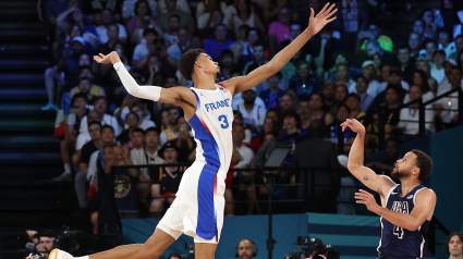 Steph Curry’s Iconic Shot Over Victor Wembanyama in Gold Medal Game Goes Viral