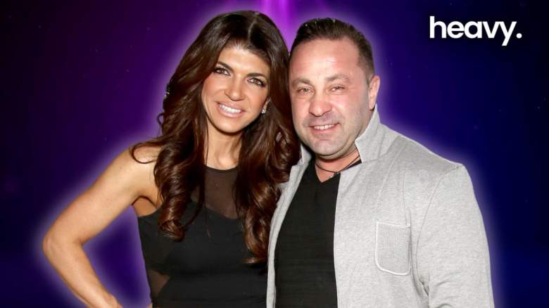 Teresa Giudice and Joe Giudice pose together in 2016.