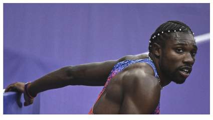 Sprinter Noah Lyles Is ‘Proud’ He Won Bronze Medal With COVID Despite Needing Wheelchair