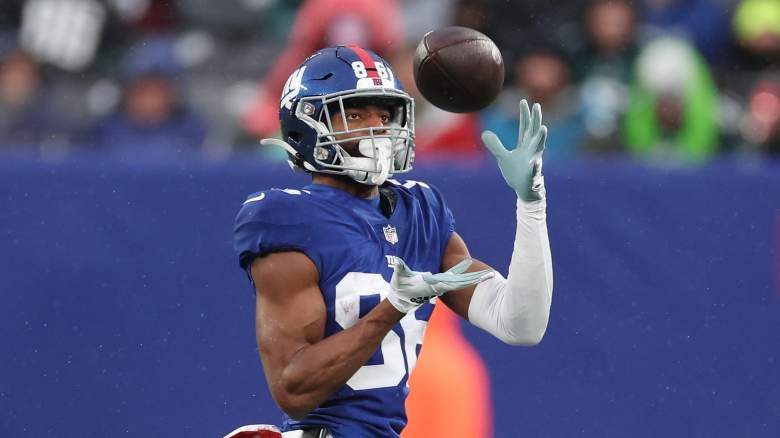 Giants WR Darius Slayton.