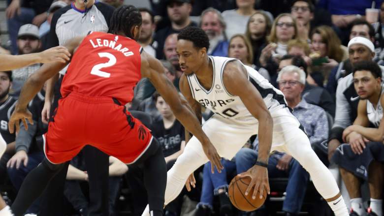 DeMar DeRozan, Kawhi Leonard