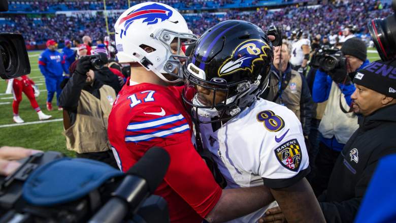 Josh Allen and Lamar Jackson