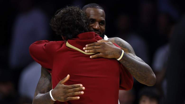 Lakers' LeBron James and Cedi Osman