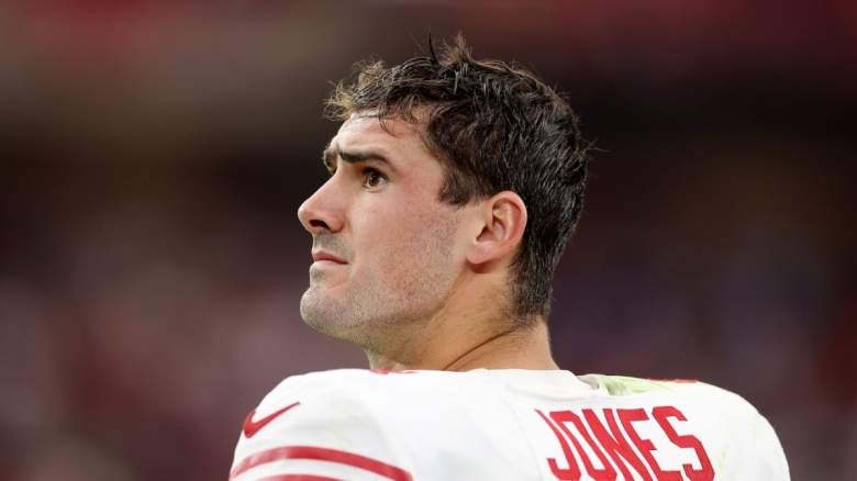 New York Giants quarterback Daniel Jones