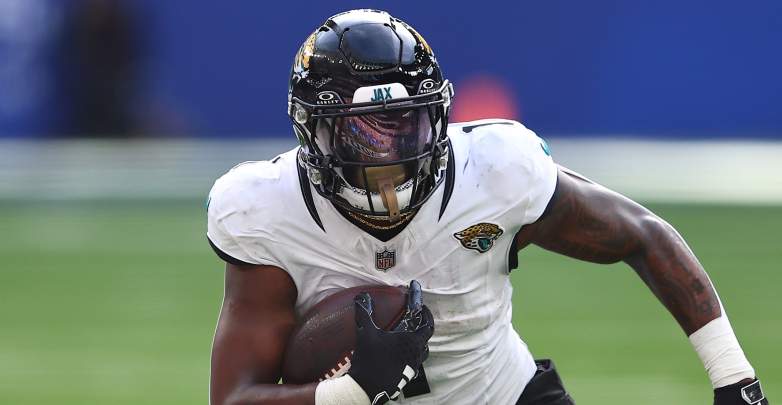 Jacksonville Jaguars RB Travis Etienne could be a trade option for the Dallas Cowboys.