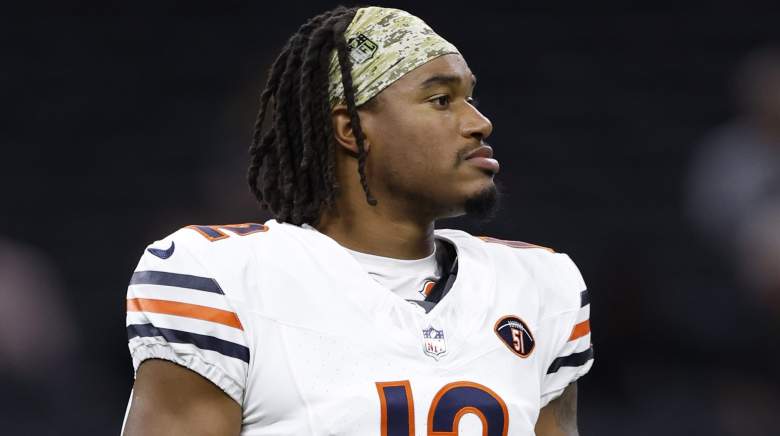 Velus Jones David Wallis Bears Workouts Chicago Bears News Velus Jones Benched