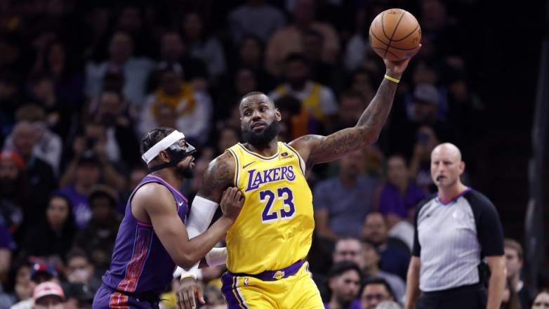 Jordan Goodwin against LeBron James