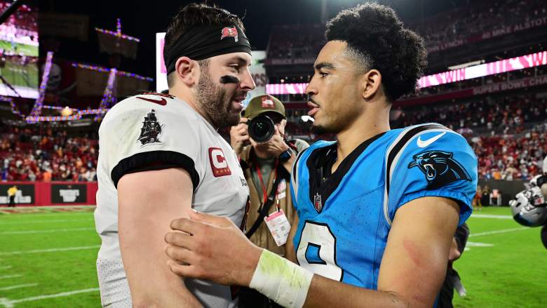 Baker Mayfield and Bryce Young