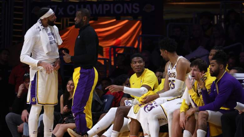 LeBron James, Anthony Davis, Rui Hachimura, Lakers