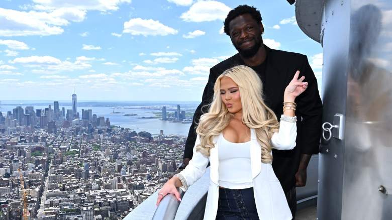 Knicks former forward Julius Randle and wife, Kendra.