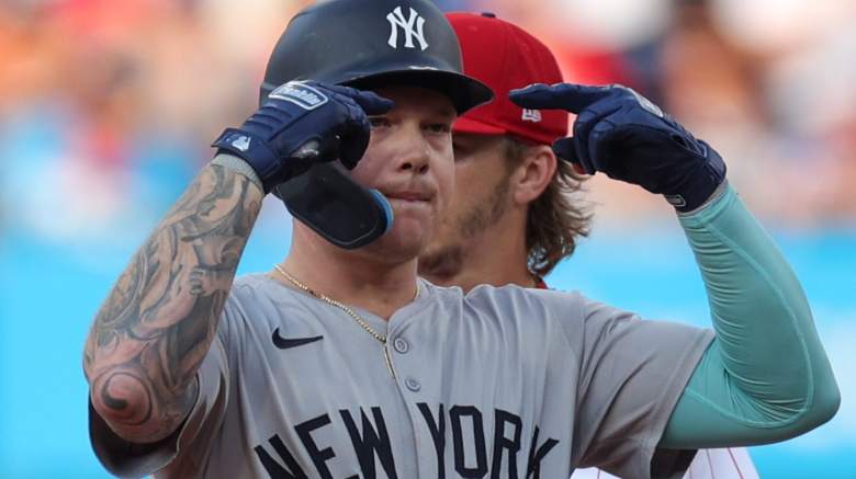 Yankees left fielder Alex Verdugo