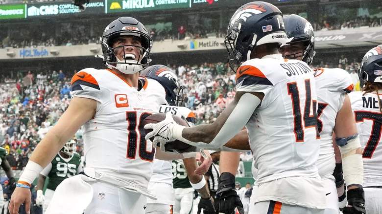 Bo Nix, Courtland Sutton, Denver Broncos