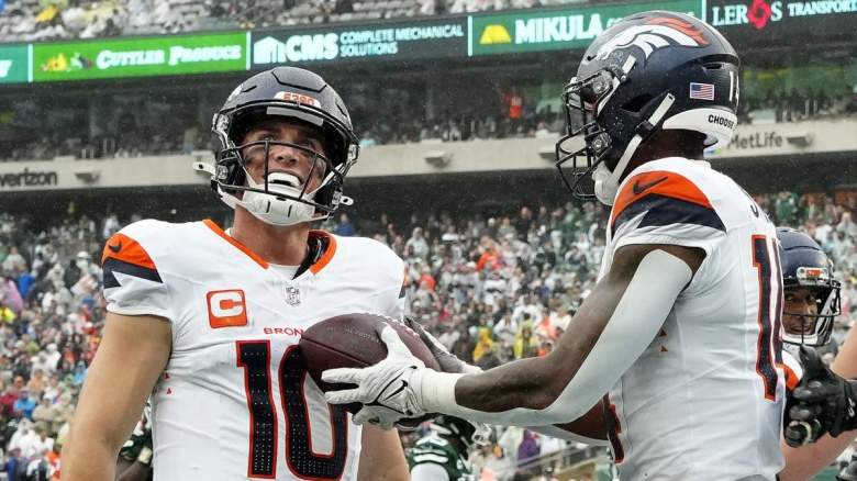 Bo Nix, Courtland Sutton, Denver Broncos