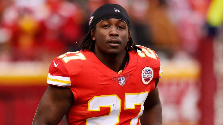 Chiefs running back Kareem Hunt.