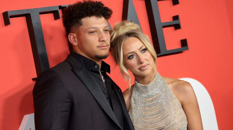 Patrick and Brittany Mahomes.