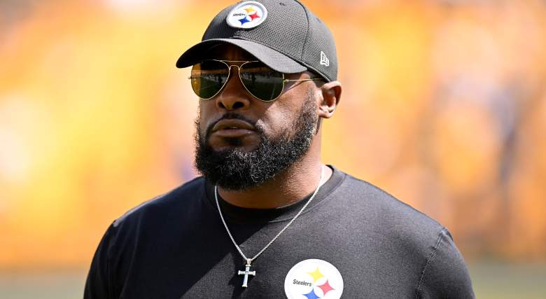 Steelers head coach Mike Tomlin.