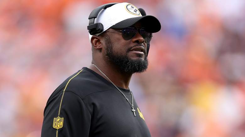 Steelers head coach Mike Tomlin.