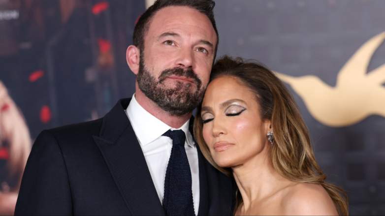 Ben Affleck and Jennifer Lopez.