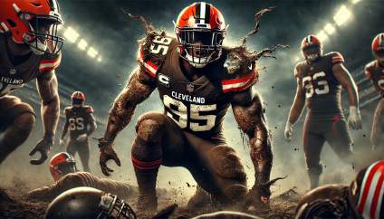 Browns Star Myles Garrett Drops 2-Word Response on Injury Status