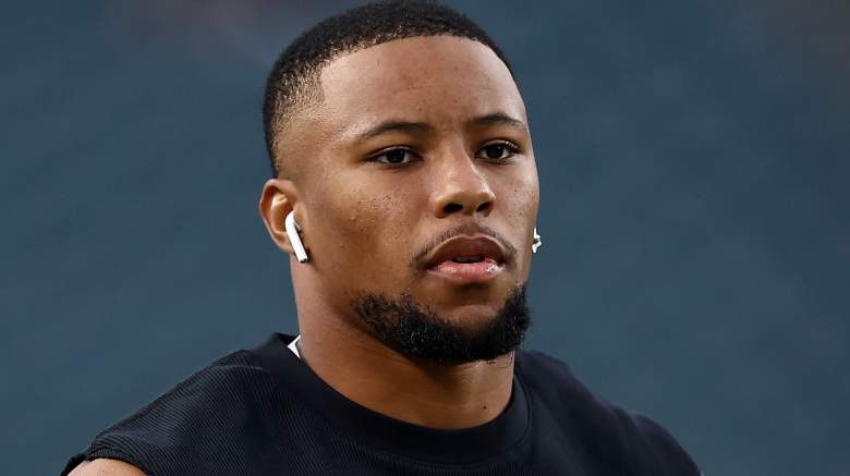 Eagles RB Saquon Barkley.